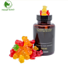 Vegan Hemp CBD Gummies  organic  with private label packaging